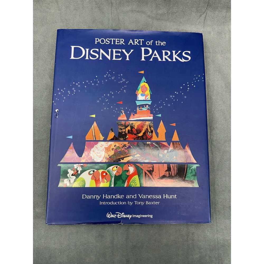Poster Art of the‎ Disney Parks A Disney Parks Souvenir Book by Daniel Handke
